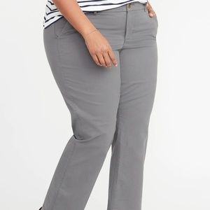 NWT 30 SHORT Old Navy Mid-rise Boot-Cut Khakis